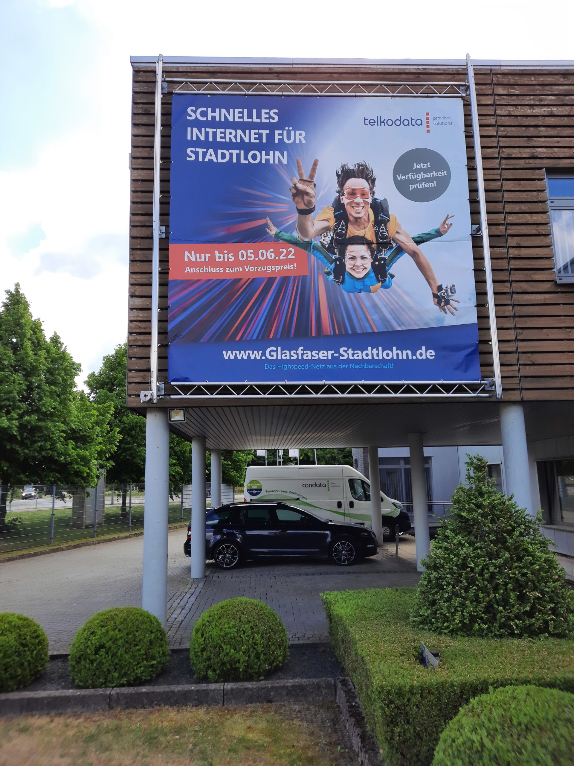 Unternehmenssitz der telkodata in Stadtlohn