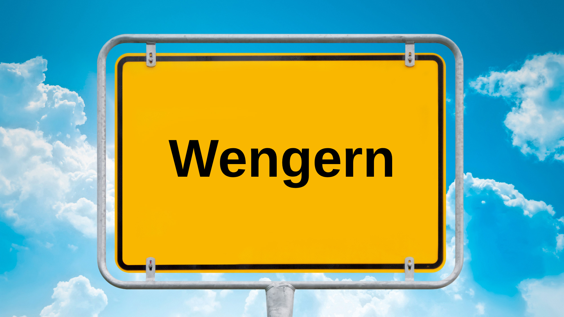 Ortseingangsschild Wengern © telkodata