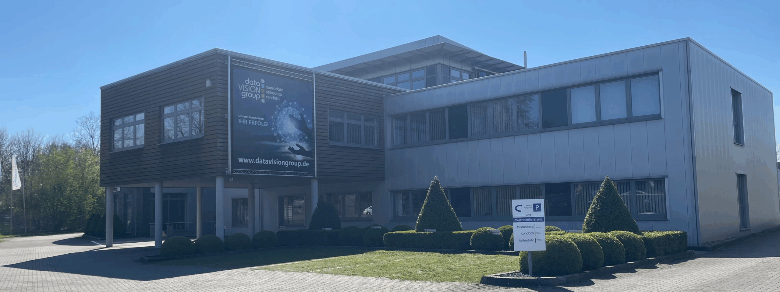 Unternehmensgebäude von telkodata und der dataVISIONgroup | telkodata