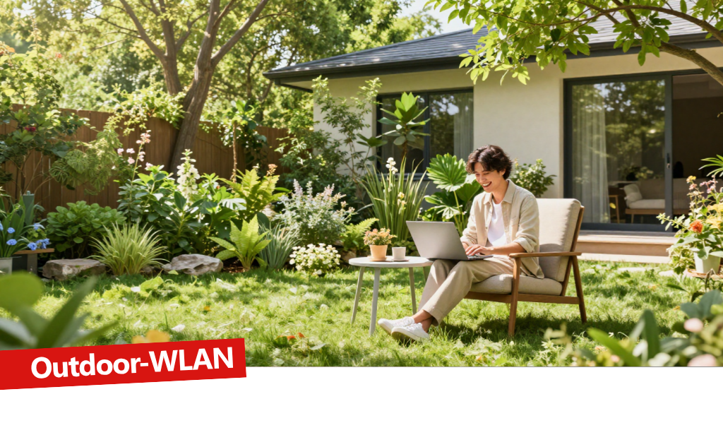 Outdoor-WLAN für deinen Sommer im Garten