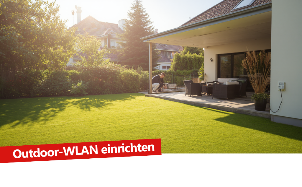 Outdoor-WLAN einrichten © telkodata Outdoor-WLAN einrichten © telkodata